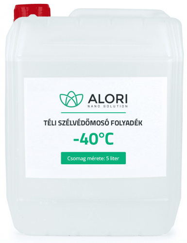 Téli szélvédőmosó folyadék -40 ° C 5l