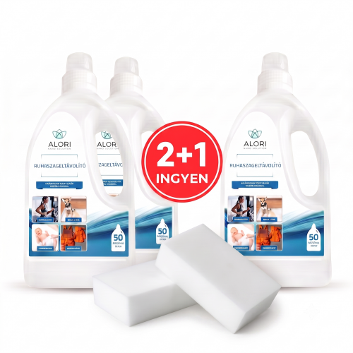 Ruhaszageltávolító – 3 db 2 áráért + ajándék 2 db nano szivacs
