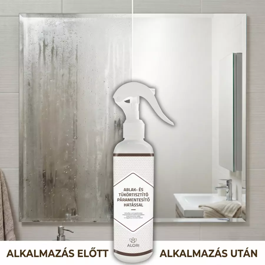Ablak- és tükörtisztító páramentesítő hatással 2+1 ingyen